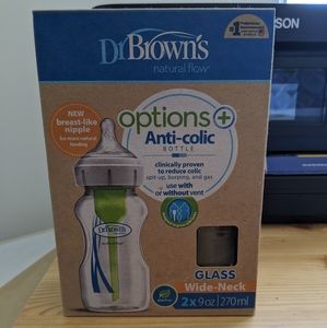 Dr. Browns glass bottles